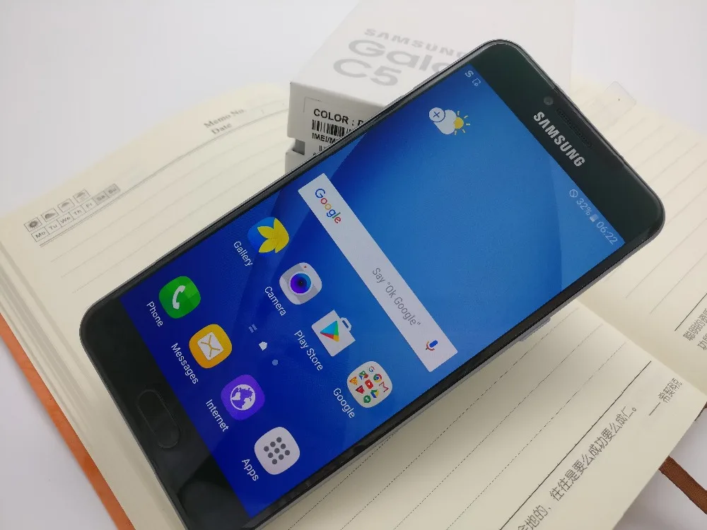  Original Samsung Galaxy C5 LTE Mobile Phone c5000 Octa Core 1.2\1.5GHz 4gb/32gb 16MP Camera NFC - 32857751133