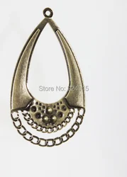2015 Ancient Fashion Jewelry Metal Finding Waterdrop Filigree Wraps Connectors For Retro Pendant Earring Making,77*43mm/50pcs 2015 Ancient Fashion Jewelry Metal Finding Waterdrop Filigree Wraps Connectors For Retro Pendant Earring Making,77*43mm/50pcs