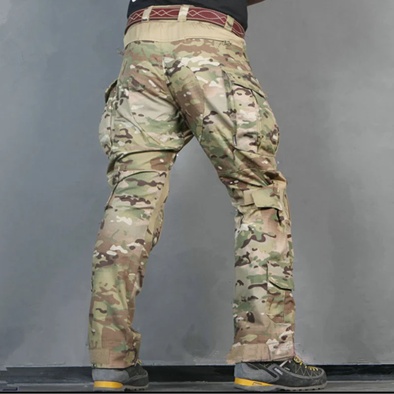 СФР в стиле милитари Штаны G3 Штаны Мультикам штаны с наколенниками в стиле милитари страйкбол комбинезон униформа EM8527