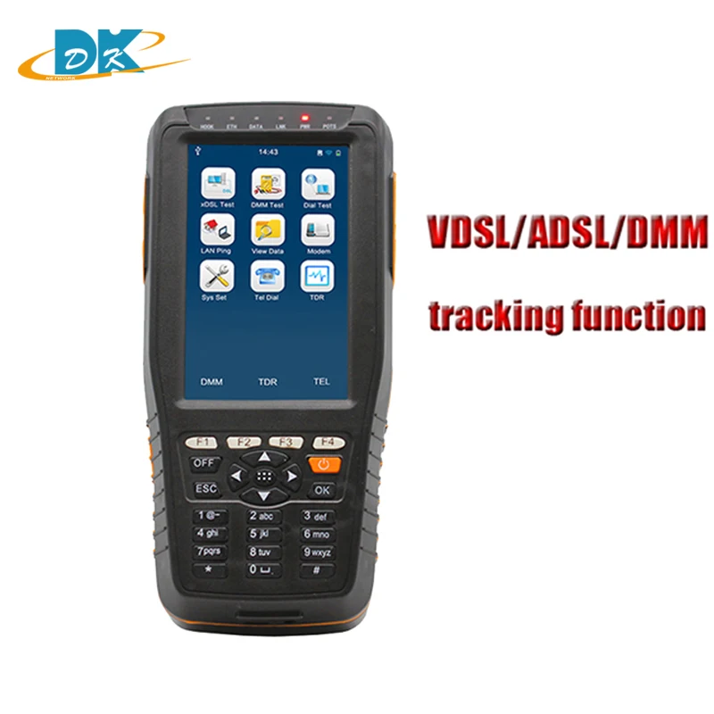 

TM-600 VDSL2 Tester ADSL/VDSL/DMM + tracking Function For xDSL Line test and Maintenance
