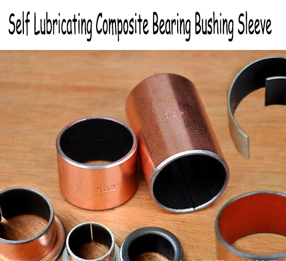 

5Pcs SF1 SF-1 0406 Self Lubricating Composite Bearing Bushing Sleeve 4 x 6 x 6mm Free shipping High Quality