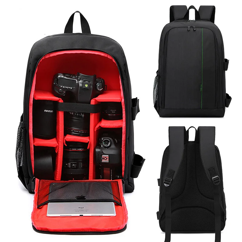 Multifunction DSLR Camera Backpack Bag Case For Nikon D7200 D7100 D5300
