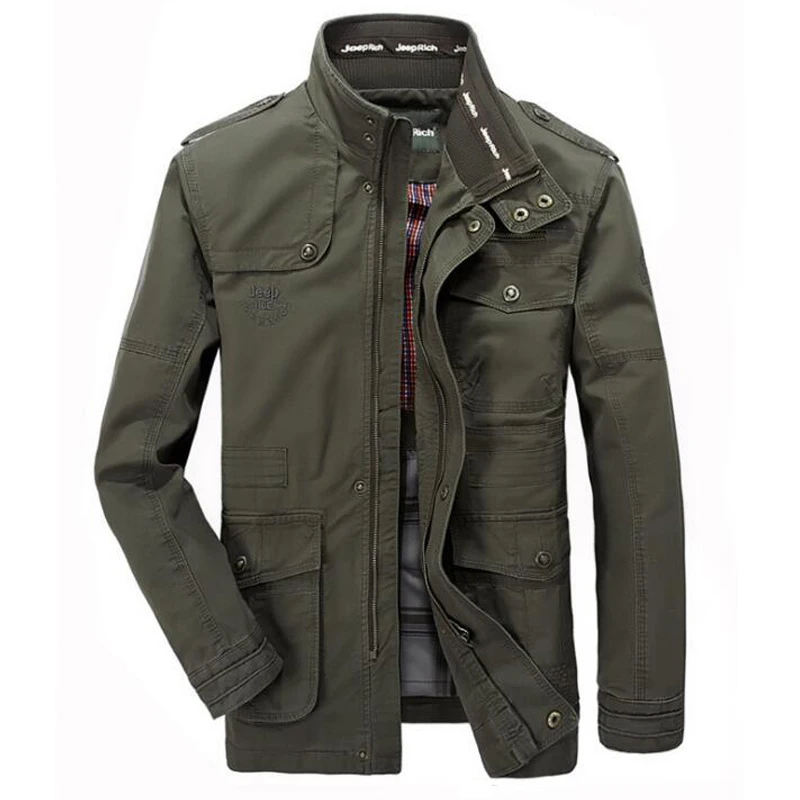 Jacket Men Causal Cotton Windbreaker Jackets Mens Military Outwear Flight Jacket Plus Size 7XL Men's Slim Trench Free shipping Jacket Men Causal Cotton Windbreaker Jackets Mens Military Outwear Flight Jacket Plus Size 7XL Men's Slim Trench Free shipping