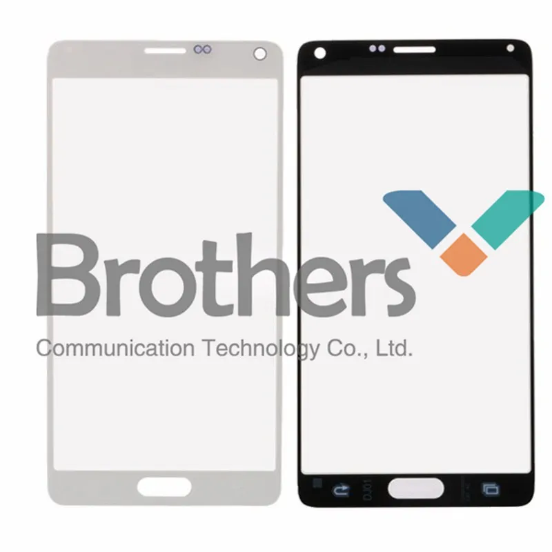 SAM1094 White New replacementouter front glass top lens touch digitizer For Samsung Galaxy Note4 Note 4 n9100  (1)