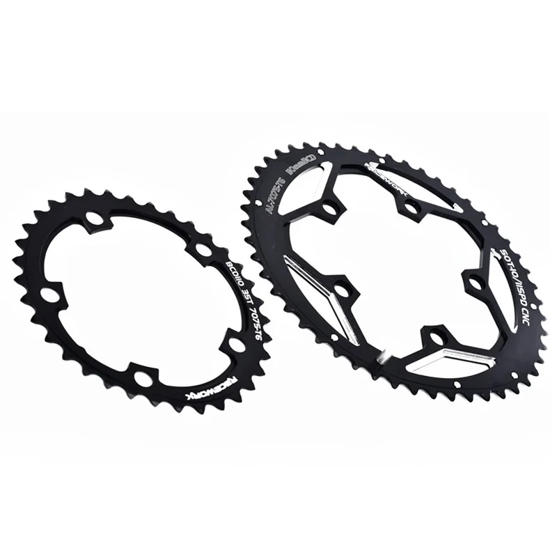 Новый Bicylcle дорога велосипедная Звездочка 110BCD 50/35 T Овальный 130BCD 39/53 Disc 5 коготь