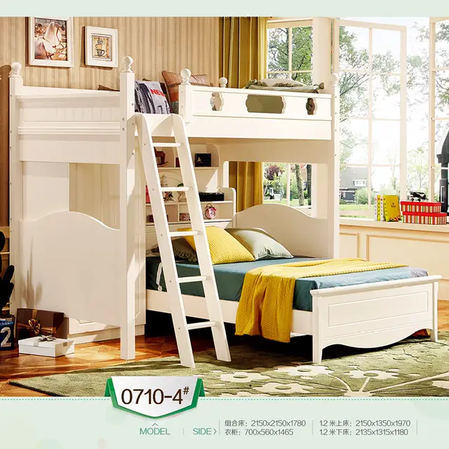 Us 1350 0 Children Kids Solid Wood Twin Bunk Bed Prices Loft Dubai Bunk Bed In Bedroom Sets From Furniture On Aliexpress