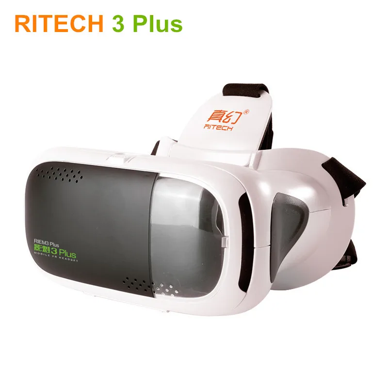 Buy Best 5j9A1 RITECH III Virtual Reality 3D Video Glasses RIEM 3 Plus VR Helmet Box for 3D Movie Games Compatible 4.7/5.0 6  Moblie Phone