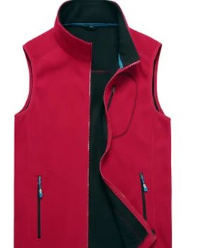 

HO 2020 spring fleece vest men's velvet warm double vest thickening