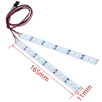 

5 Sets 24 LED Dash Chassis Strips Lights System Underbody Under For 1/10 1/8th RC Drift Car Body Shell HSP HPI Sakura
