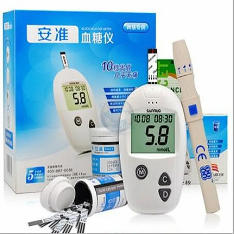 sannuo International standard blood glucose test 50pcs
