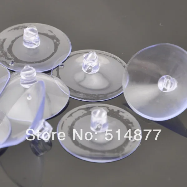 New 3cm White PVC Suction Cups Hooks Hanging Pack of 30pcsin Bathroom