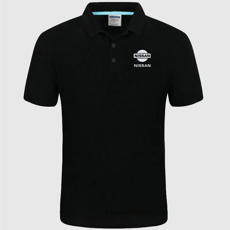 Брендовая Новая Мужская тенниска с логотипом рубашка-поло унисекс мужская хлопковая рубашка с коротким рукавом Размеры-XXXL