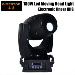 Gigertop 180 Вт светодио дный LED Moving Head пятно света DMX 17 каналы звук/Авто Режим построить в программе Eletrical линейный Ирис луч зум отрегулировать