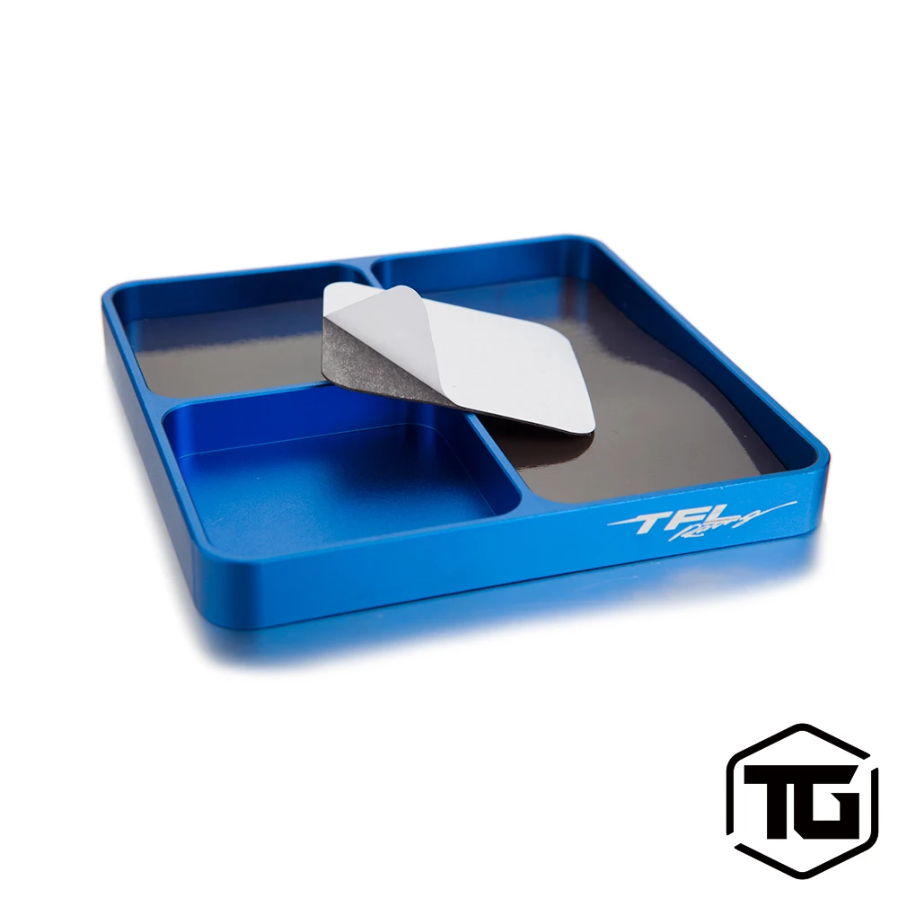 

TGRC Multi-Purpose Tray Metal Magnetic Screws Tray Parts Tray Screws Holder Plate Tools