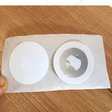 500 шт NFC 215 NFC тег Forum Тип 2 тег все NFC телефон Доступные клейкие этикетки Dia.25mm
