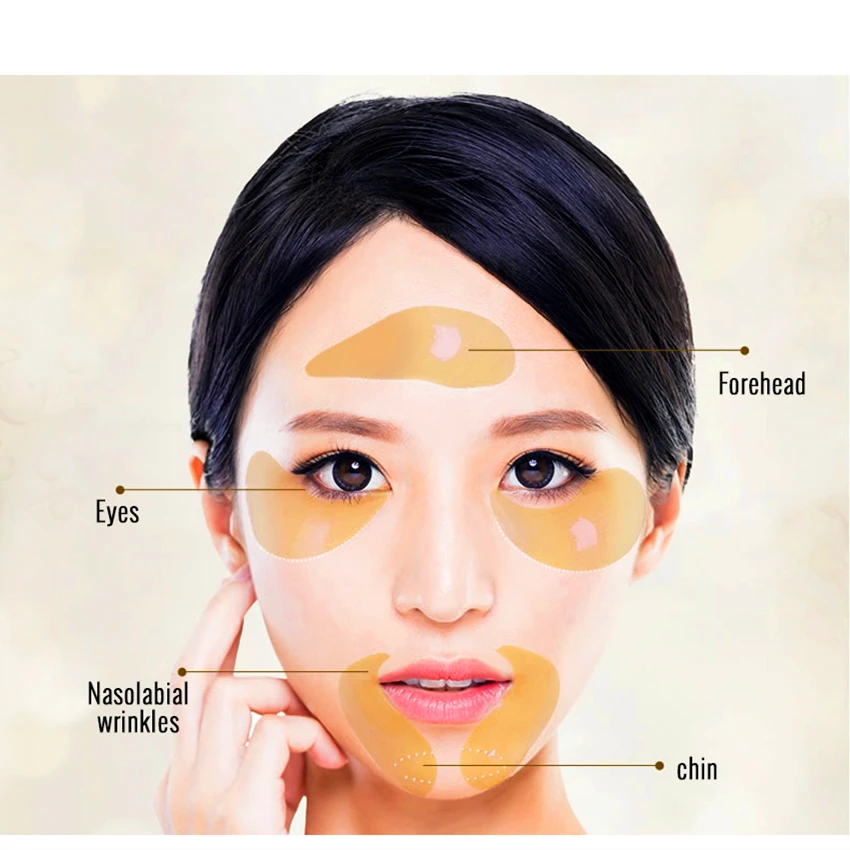 40 пар, красивая золотая кристальная коллагеновая маска для глаз, патчи для глаз, Уход за глазами, против старения, устраняет темные круги, удаляет тонкие линии