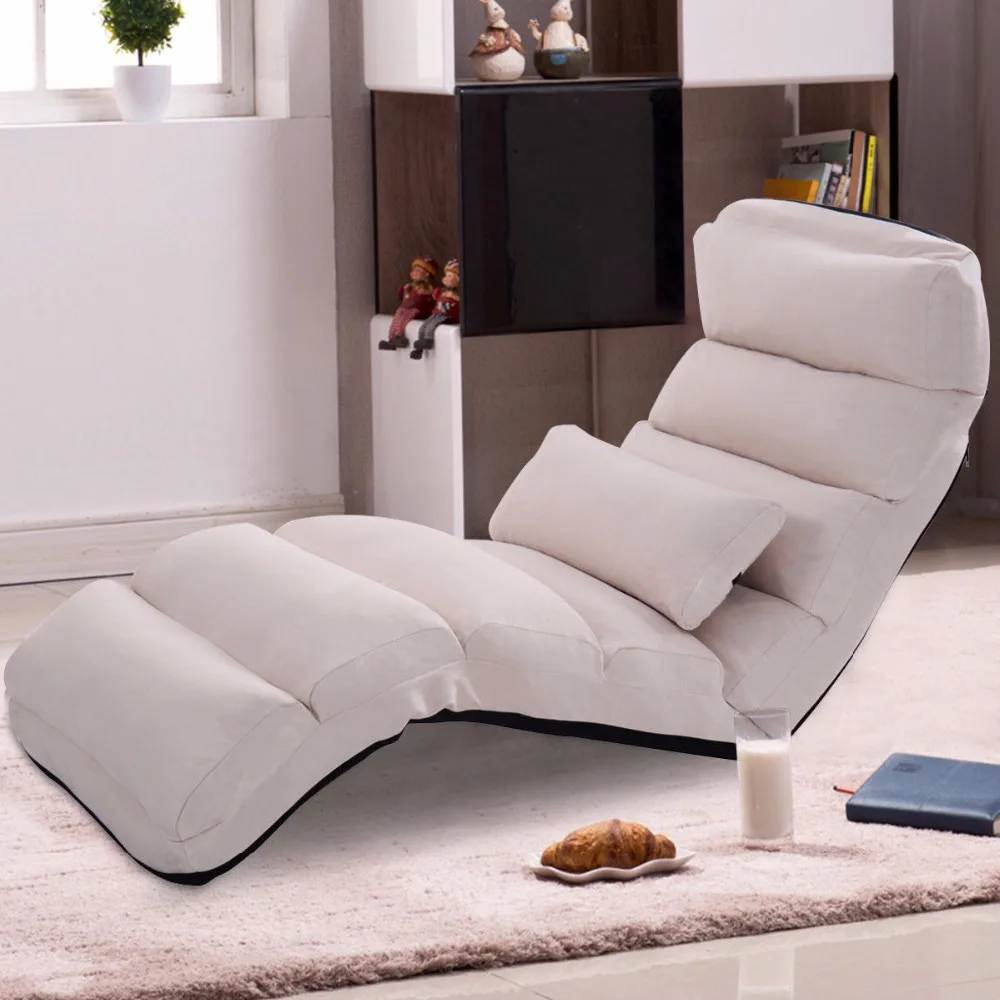 Us 105 99 Giantex Folding Lazy Sofa Chair Stylish Couch Bed Lounge W Pillow Home Furniture Hw53981be On Aliexpress Alibaba Group