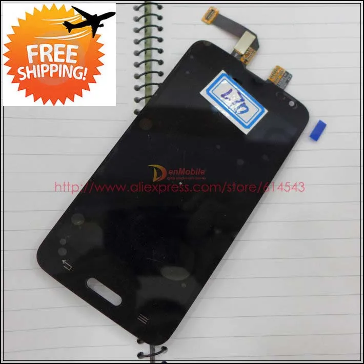 Черный для LG Optimus Series III L70 D320 D321 D325 MS323 ЖК-дисплей сенсорный дигитайзер сборка +