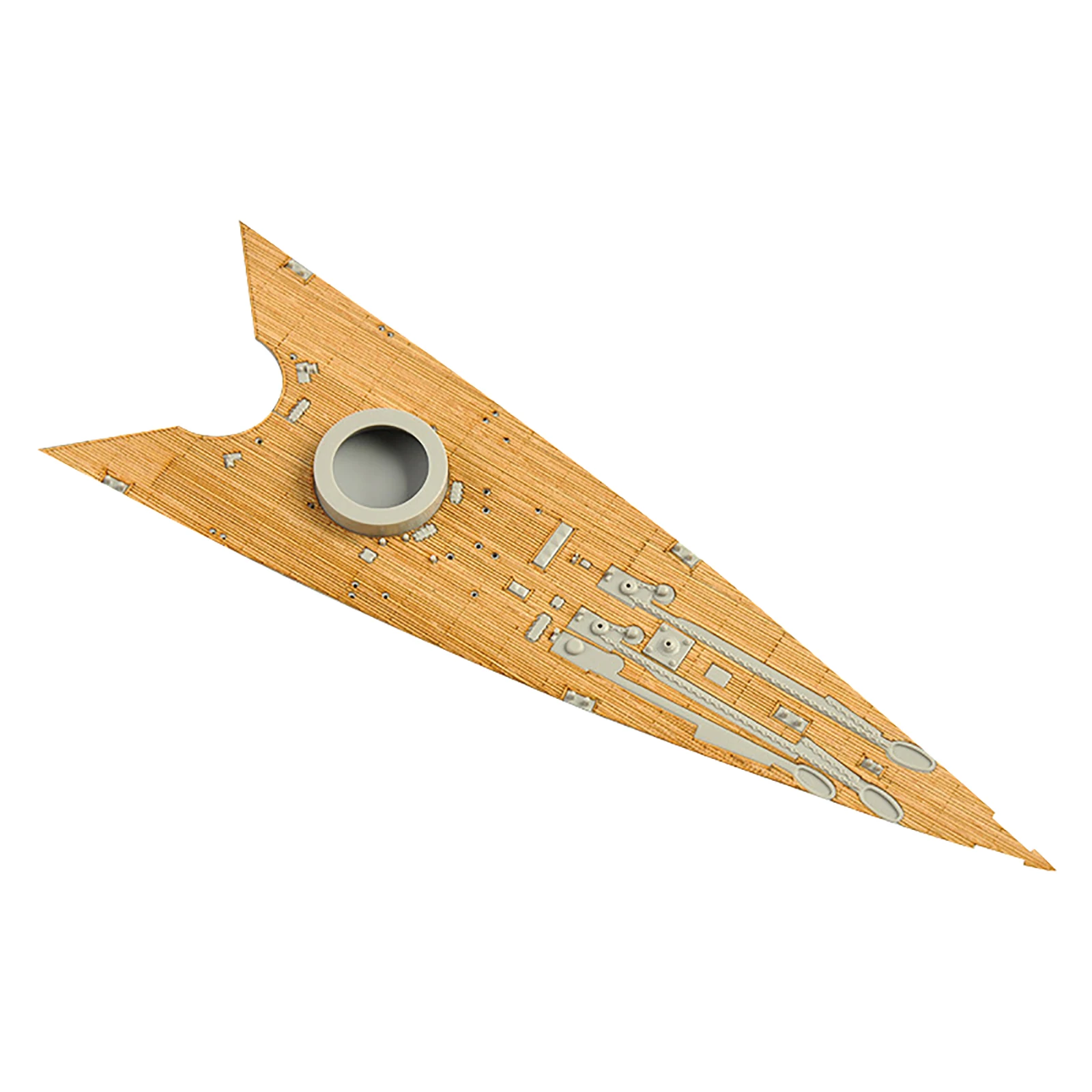 Деревянная колода для Trumpeter масштаб 05302 1/350 модель корабля HMS HOOD CY350007