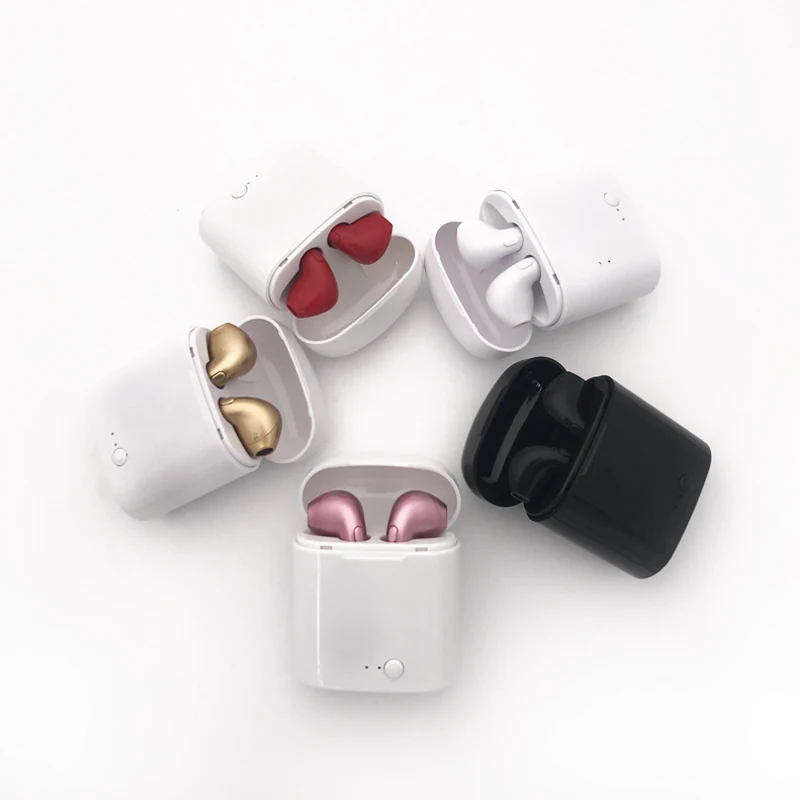 

Quality Factory Sale I7s Tws Wireless Bluetooth Earphones Stereo Earbuds Mini Headset Mic All Smartphone With Charging Box