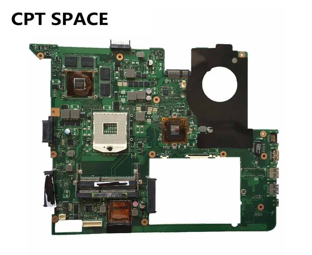 

YTAI N76VM N76VJ N76VB N76VZ motherboard for Asus N76VJ N76VB N76VZ N76VM laptop motherboard REV:2.2 with 8 pcs memory card