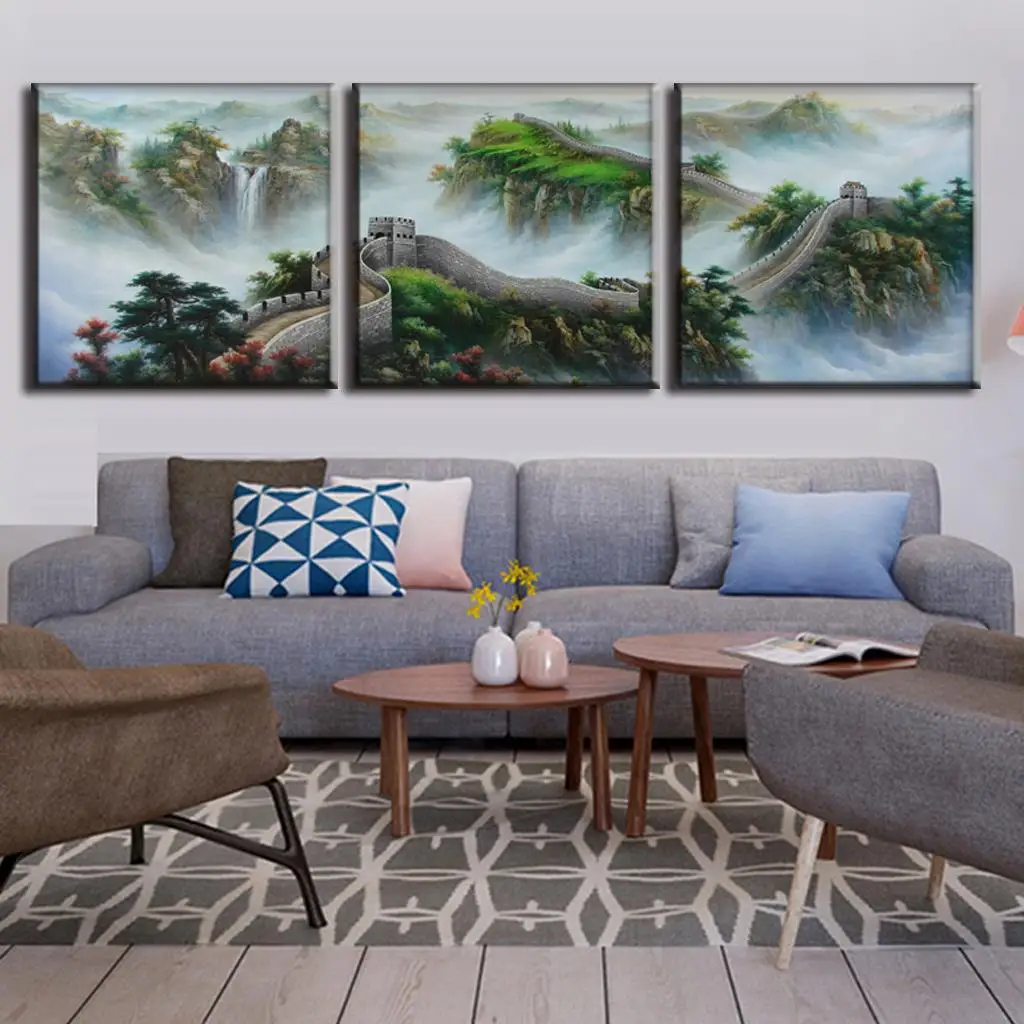 Buy 3 Pcs/set Classic Chinese Great Wall Printed On