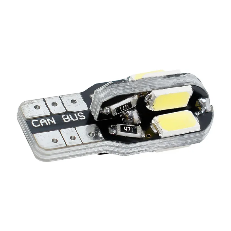Оптовая Продажа Новинка 10 шт./лот Canbus T10 8smd 5730 Автомобильная фара без ошибок OBC W5W 194