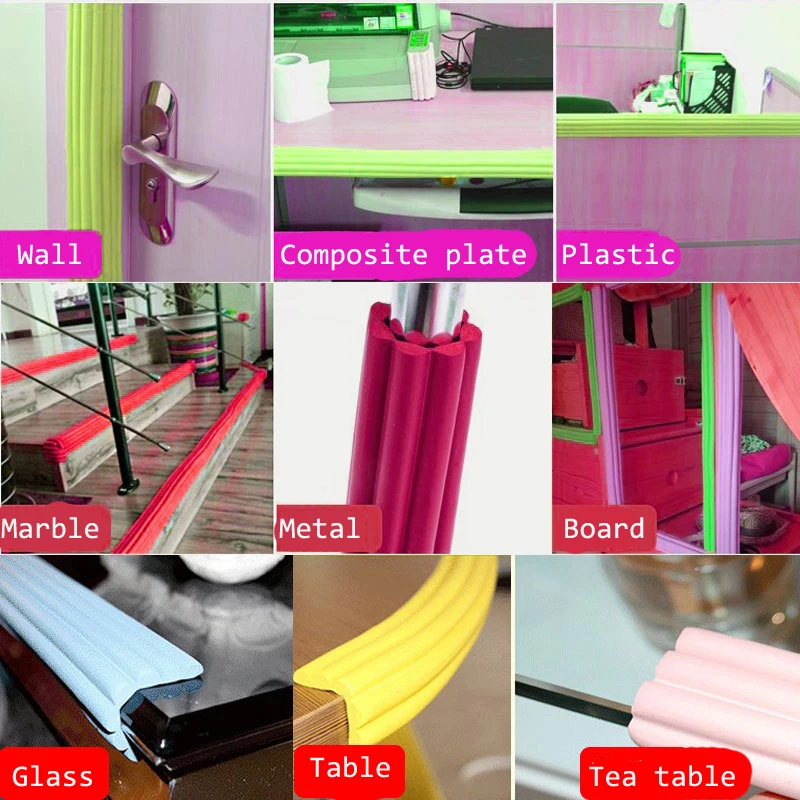 EVA Baby safety protection Safety Edge Corner Guards Kids Protection Corner Soft Table Desk baby Safety Corner Edge Guards