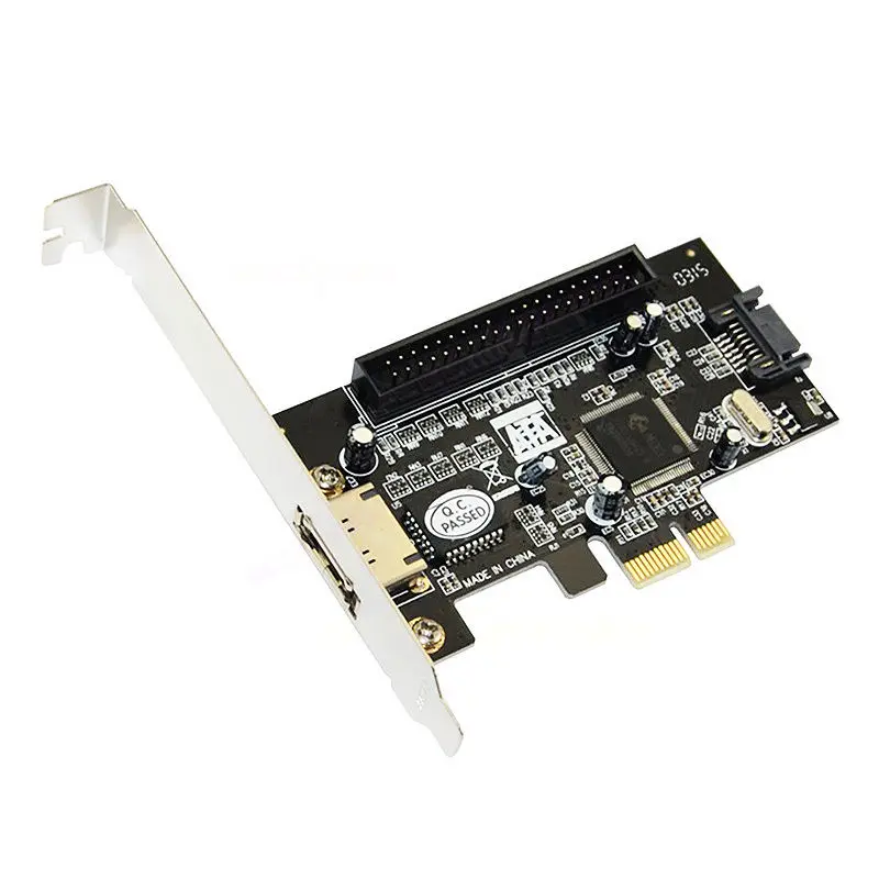 

PCI-e PCI Express Controller Card IDE SATA eSATA Internal External Raid Adapter 8 SL@88