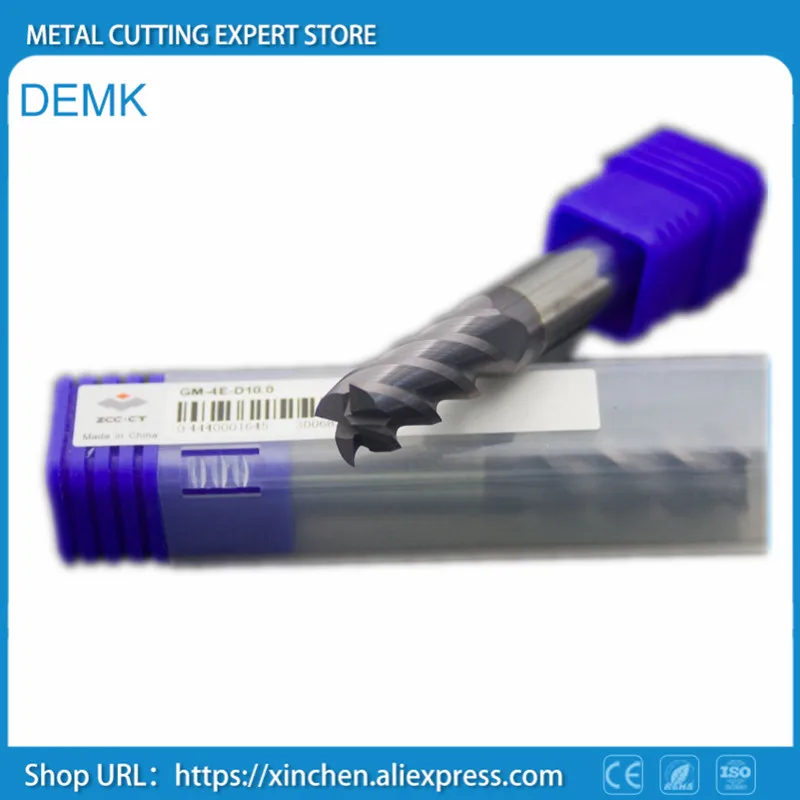 

Knife free shipping GM-4E-3.0S for ZCC.CT flat milling cutter CNC, ZCC tungsten steel cutter,4 knife edge,5pcs