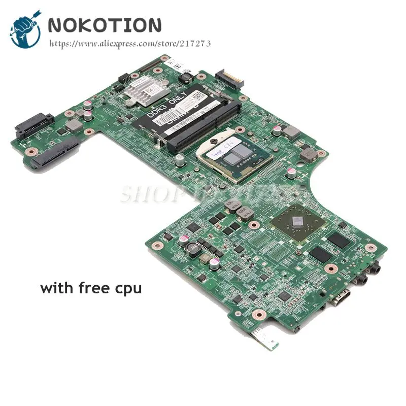 Материнская плата NOKOTION CN-0V20WM материнская для ноутбука Dell Inspiron 17 17R N7010 DAUM9BMB6D0 HD5470M