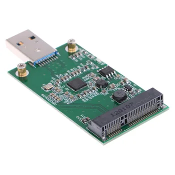 

NEW USB 3.0 to Mini PCIE mSATA SSD mSATA to USB 3.0 SSD don't need USB cable 10166