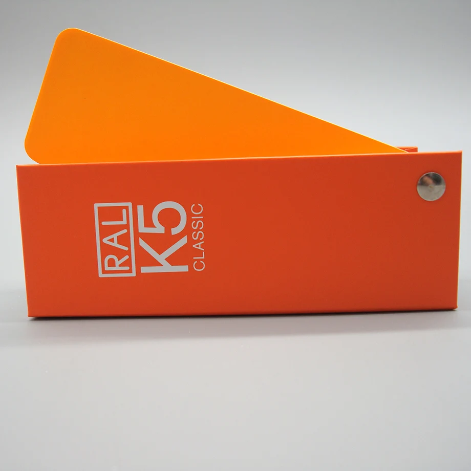 Карточка цвета RAL (цветная карточка Raul) краски полноразмерный