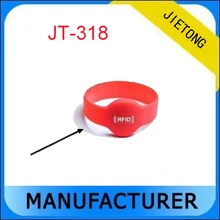 Система управления персоналом регулируемый водонепроницаемый браслет/силиконовый браслет uhf rfid бирка