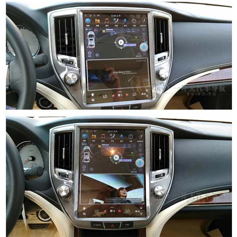 Top LiisLee Car Multimedia GPS HiFi Audio Radio Stereo For Toyota Crown S210 2012~2018 Original Style Navigation NAVI 1