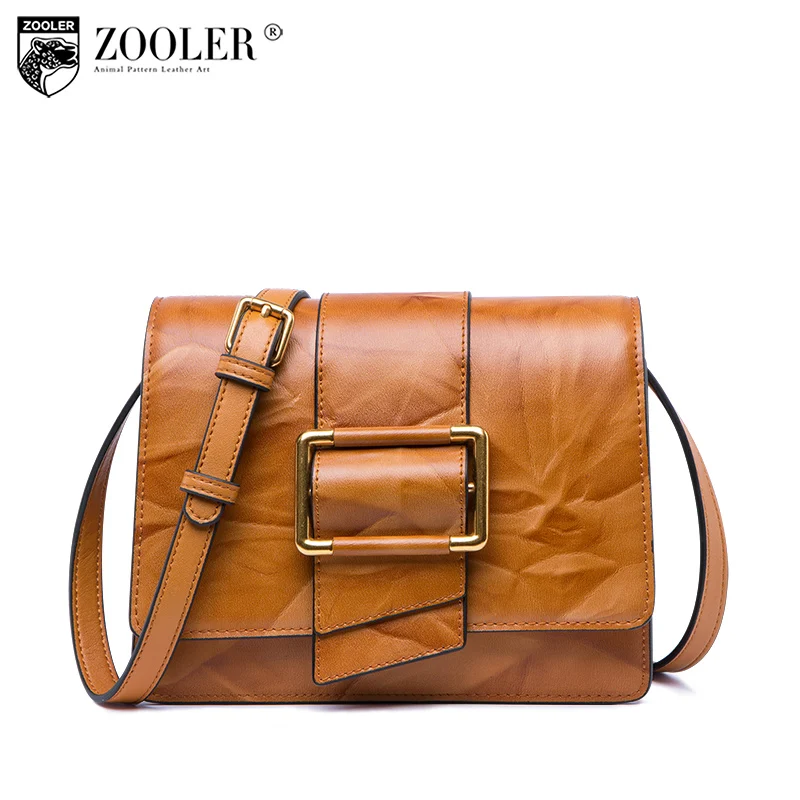 

2019 Hot-Zooler woman bag genuine leather bags women hot designer cross body famous brands shoulder bags tote bag purses# R135