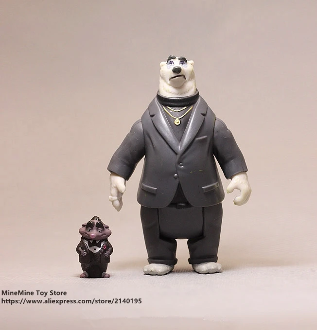 ZXZ Zootopia Ник лиса Джуди Кролик 3 11 см фигурка героя коллекция кукол из ПВХ игрушки
