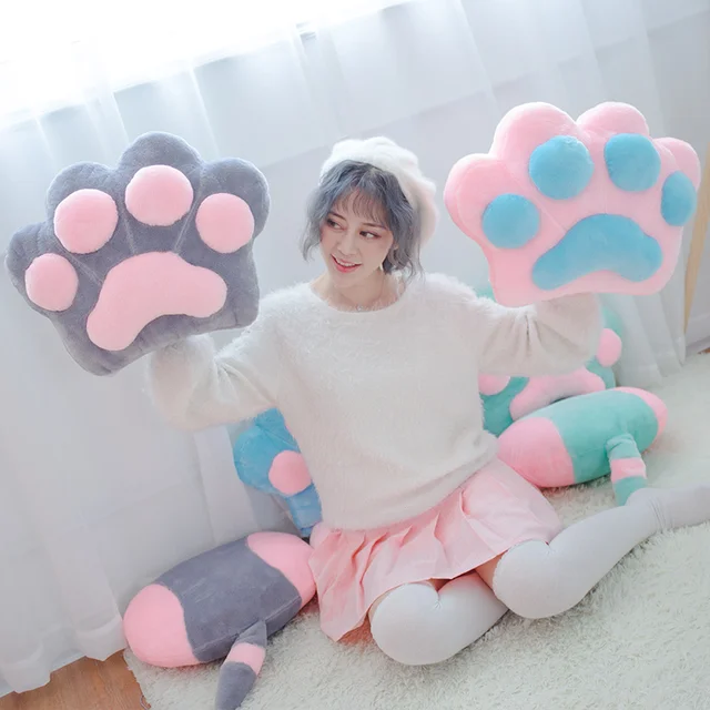 Kawaii Neko Paw Cushions 2pcs/set 4