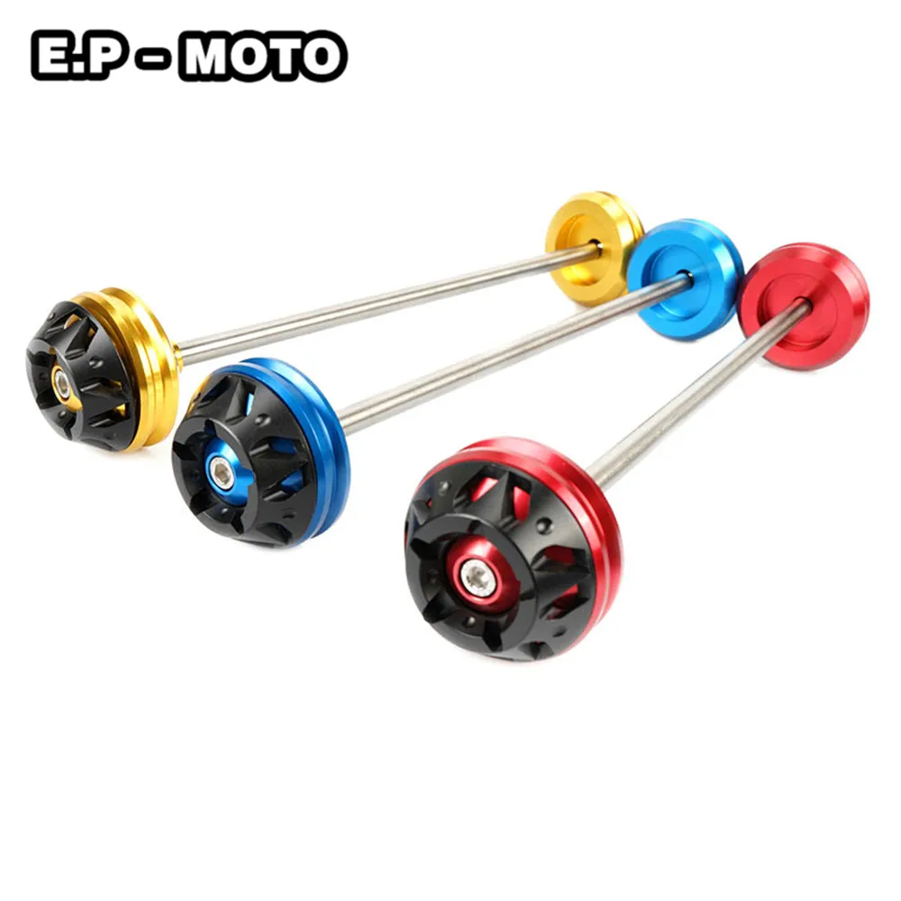 

For Suzuki GSXR 600 GSXR 750 GSR 600 GSR 750 Motorcycle Front Axle Fork Wheel Protector Crash Sliders