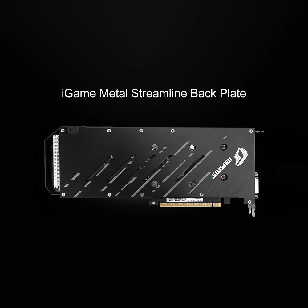 Красочная графическая карта iGame RTX 2060 Ultra OC GDDR6 Nvidia GPU 6G 192Bit GeForce видеокарта Placa De Video HDMI для игрового ПК