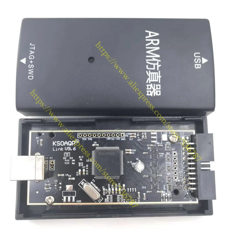 Для V9.6 Jlink V9 ARM STM32 Эмулятор отладчик JTAG/SWD программатор поддержка A9 A8 высокая