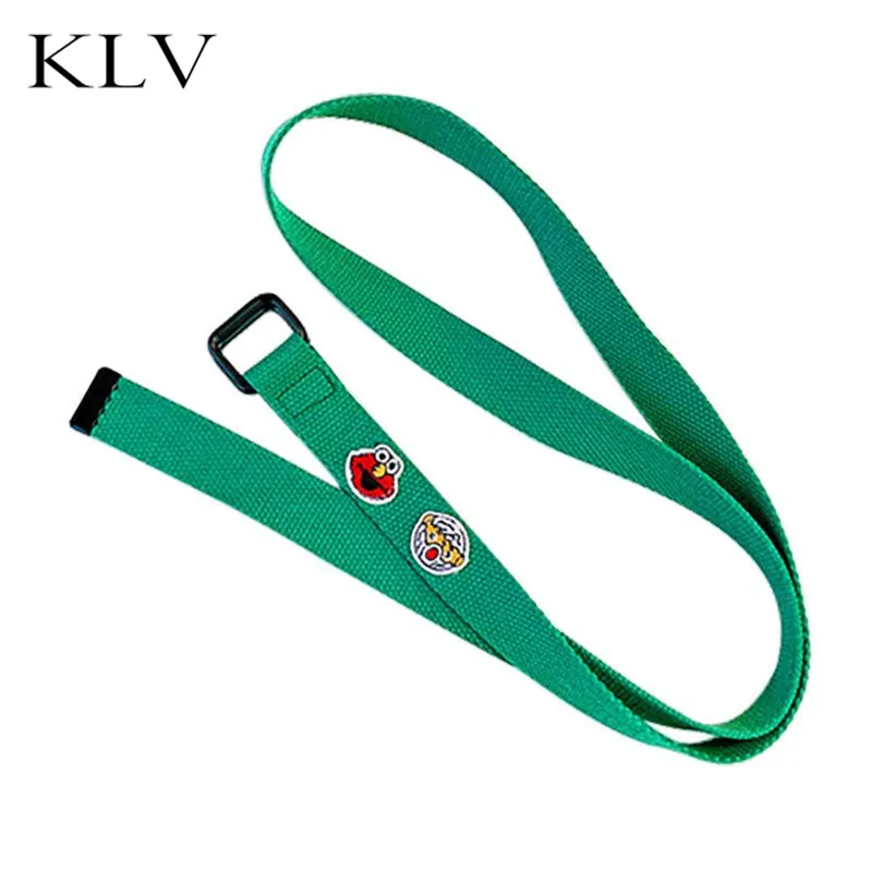 

Simple Versatile Thin Belt Student Child Fun Casual Free Adjustment Waist Strap Pants Decorative Waistband