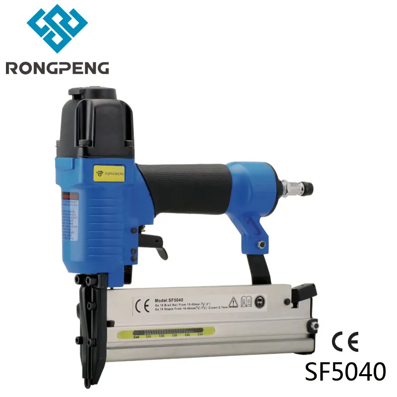 Rongpeng 2 In 1 Combinatie Air Tacker Nietmachine SF5040E 18 Guage