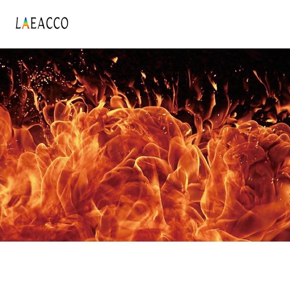 

Laeacco Burning Fire Bush Fire Scene Backdrop Photography Backgrounds Customized Photographic Backdrops For Photo Studio