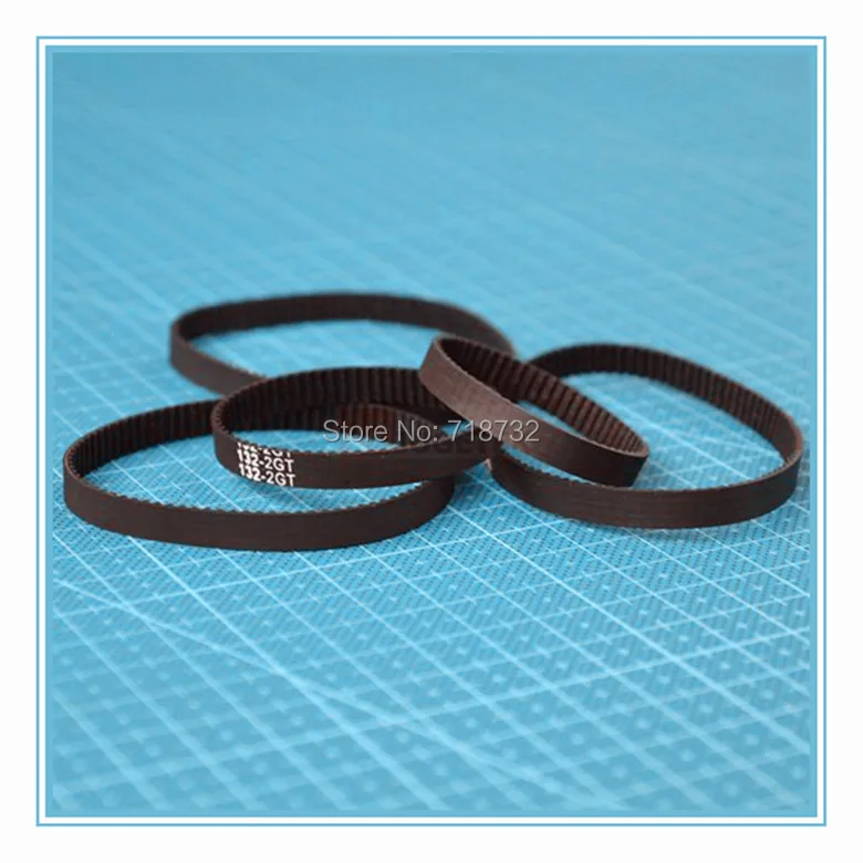 

280-2GT-6 round timing belt 280mm length GT2 6mm width 5pcs free shipping