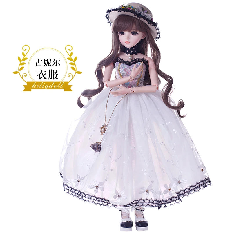 BJD 60 см куклы игрушки высшего качества китайская Кукла 18 шарниров шарнирная кукла