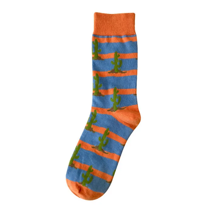PEONFLY, 26 цветов, брендовые качественные мужские носки, полосатые клетчатые носки, мужские носки из чесаного хлопка, Calcetines Largos Hombre - Цвет: 21