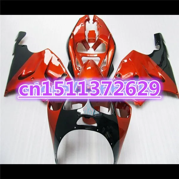 

Fairing For KAWASAKI NINJA ZX7R 96-03 orange black ZX 7R 96 97 98 99 00 01 02 03 ZX 7R 1996 1997 1998 1999 2000 2001 2003-Dor D