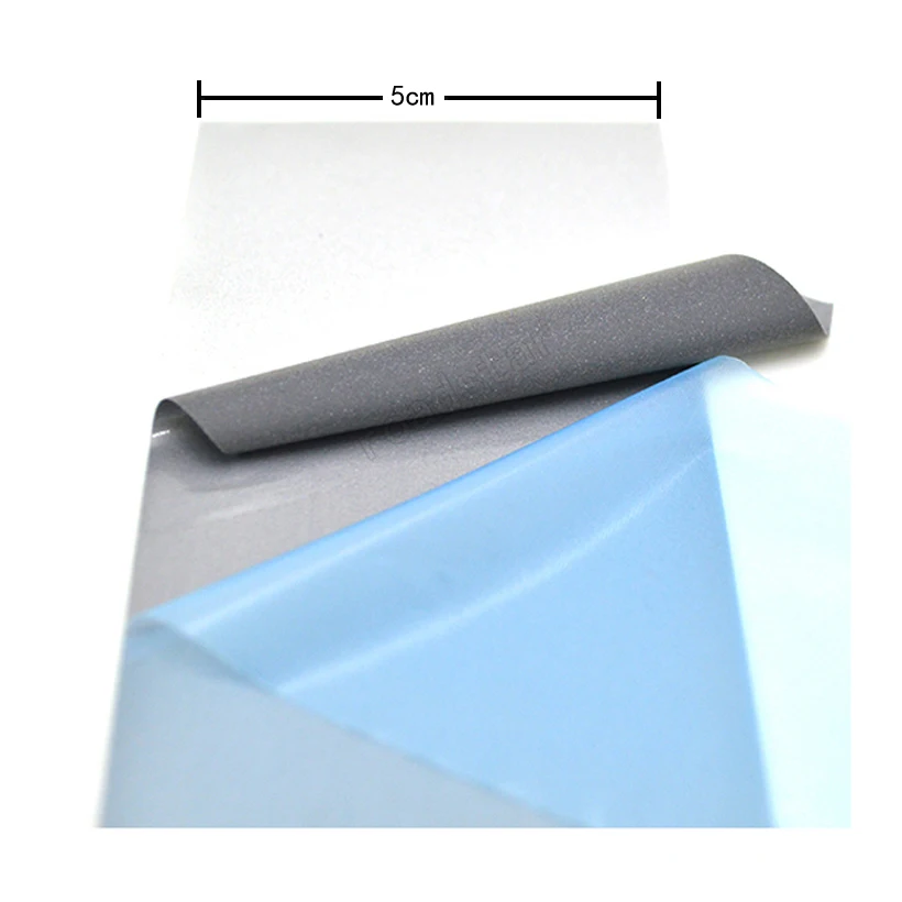 High Visibility Safety Heat-transfer Vinyl Film DIY Silver Reflective Iron on Fabric Clothing Tape