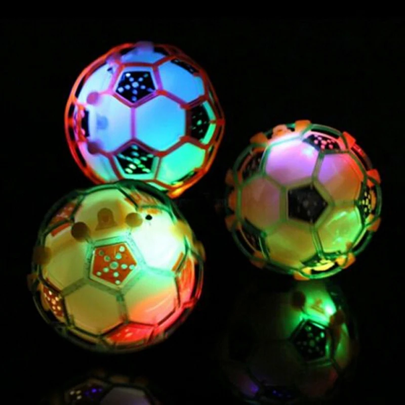 

1PC New Kids Gifts Popular Vibrating Light-Up Self Bouncing Ball Flashing Dancing Kids Soccer Toys Fun Random Color
